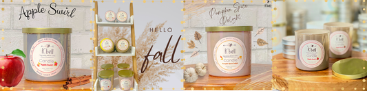 Embrace the Cozy Season with Handmade Candles from Our Fall Collection - kbellcandle