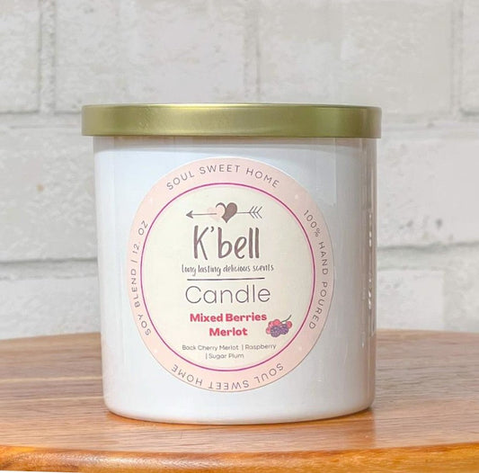 Mixed Berries Merlot - kbellcandle - -